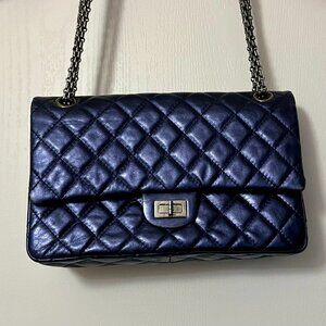 Large Chanel Double Flap Purse